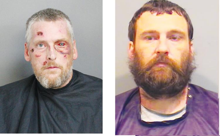 Childers photographed on the left, and Knox on the right.