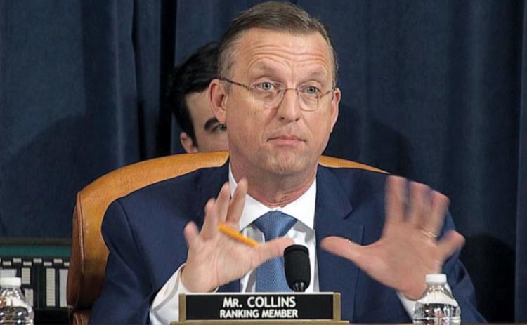 U.S. Rep. Doug Collins is heavily involved in both historic events playing out in America today. Video grab from ABC News