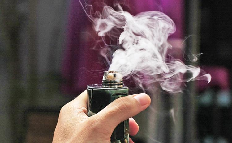 Vaping is on the rise among young people.