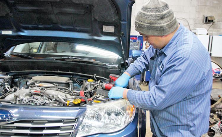 York’s Garage has been in business since 1955. Joel Alexander has owned it since 2015.