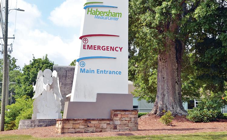 Habersham Medical Center is closed to visitors for now.