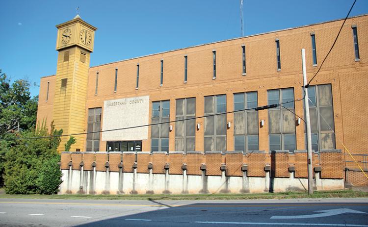 The old Habersham County Courthouse is shown during 2019. The building is slated to undergo millions of dollars worth of renovations if a current development deal goes through.