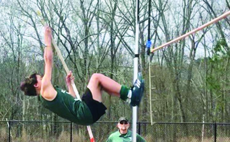 Tallulah Falls’ Clay Kafsky is the 8th-ranked middle school pole vaulter in the state.