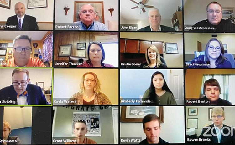 Habersham Central graduates who are heading into the military were honored on Monday’s Board of Education meeting on Zoom.