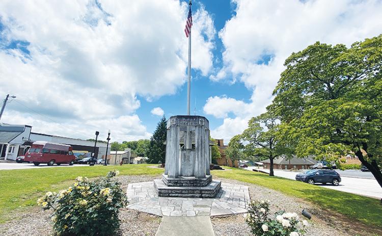 The city of Clarkesville wants to maintain the Killed In Action Memorial downtown.