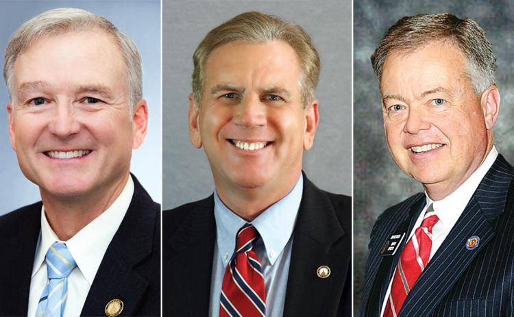 Chris Erwin, Terry Rogers and John Wilkinson