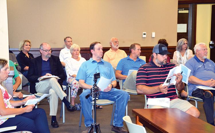 Municipal leaders from across the county gathered Tuesday to finalize the SPLOST VII formulas and project lists.