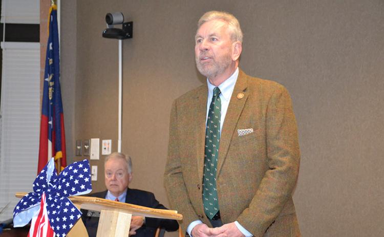 Rep. Terry Rogers (right) and Sen. John Wilkinson are constantly working as they near the end of their legislative terms.