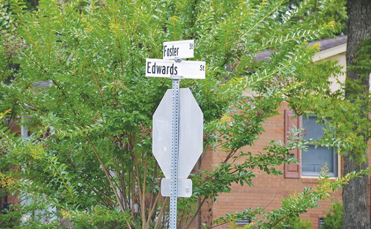 Residents have been on edge about speeders near the intersection of Foster and Edwards Streets in Cornelia.