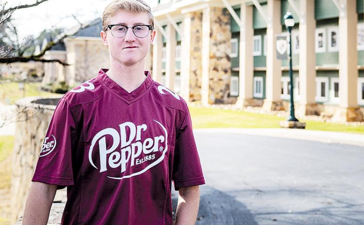Kale Corbett was given a scholarship after beating the odds of surviving a rare cancer, but he wanted the woman who helped save his life to share in that joy. BRIAN CARTER/Submitted