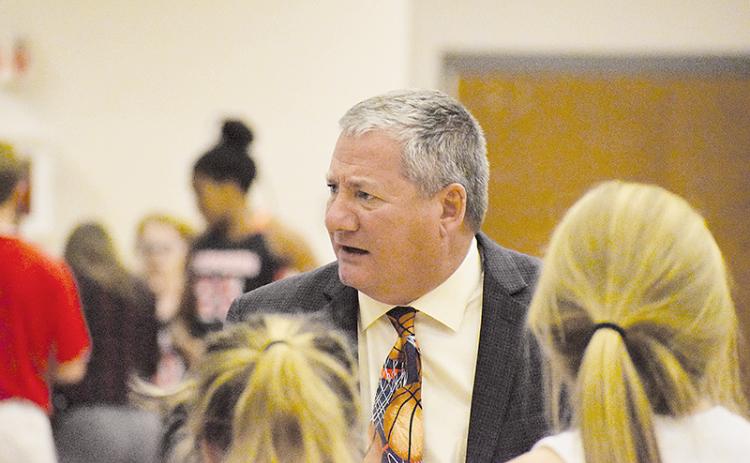 Lady Raiders head coach Bill Bradley reached his 500th career basketball coaching win Tuesday night in Habersham’s victory over Central Gwinnett. Bradley’s career has spanned 31 years and three states, and he attributes his success to the players, coaches and administrators he’s worked with.