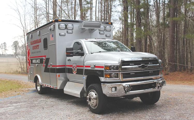 The refurbished ambulance for Habersham County Emergency Services will save taxpayers around $90,000.