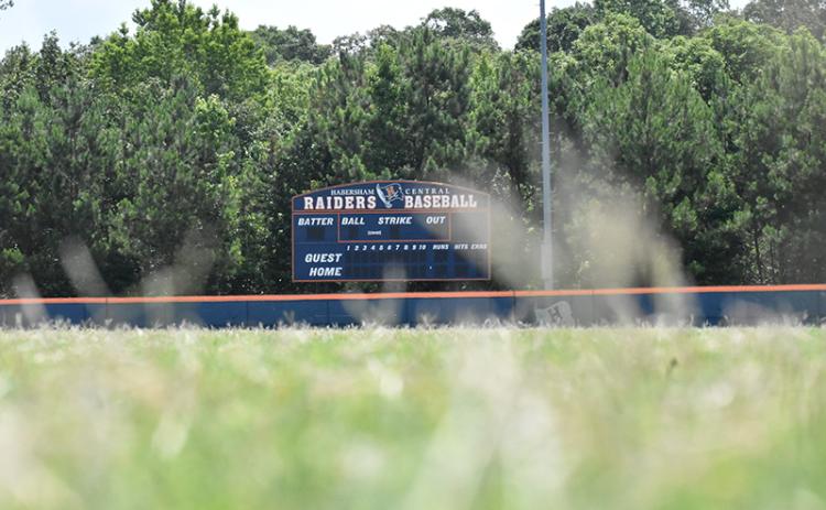 Habersham County School System’s three-person grounds crew is responsible for maintaining its athletic fields throughout the year.