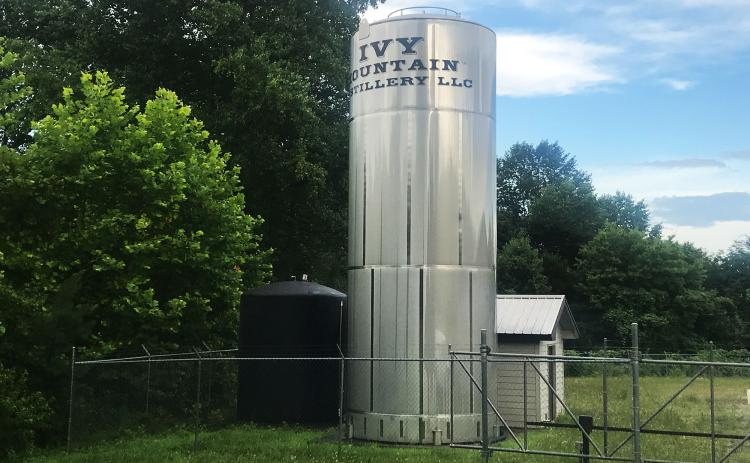 The former Ivy Mountain Distillery will soon be reopened under the new ownership of R.M. Rose Company Distilleries. MATTHEW OSBORNE/Staff