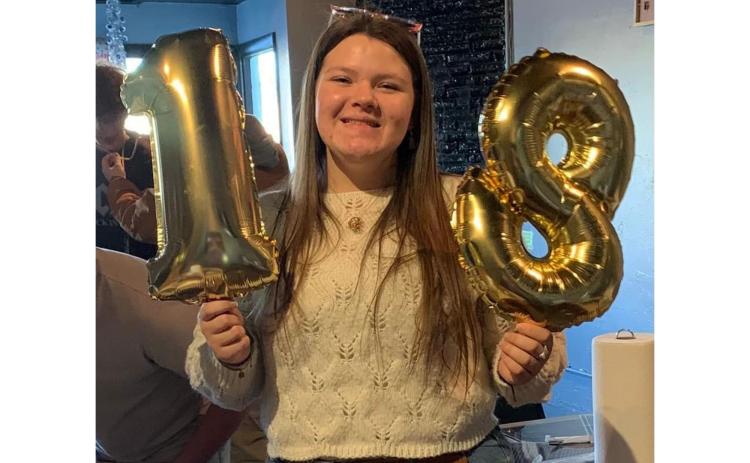 Haven Maddox experiened her first-ever birthday party this year after missing out for the first 17. MELANIE KINSEY/Submitted