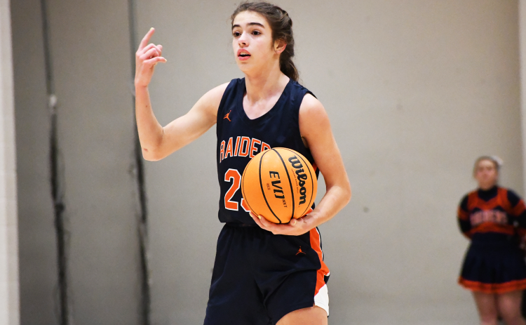 Kyia Barrett was one of three Lady Raiders who earned all-region awards for the 2021-2022 season. CODY ROGERS/Staff