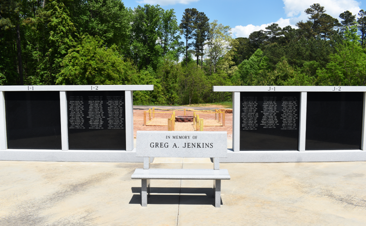 The Habersham County Wall of Honor’s fifth wall will allow more local veterans to be honored as more space is allocated at the memorial for their names to be engraved. The memorial has more than 7,000 names engraved. AMARIS E. RODRIGUEZ/Staff