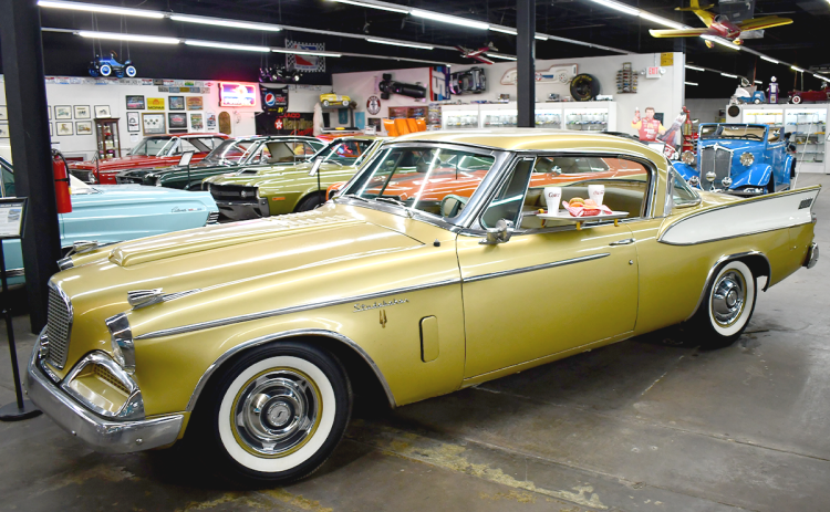 The cars at Miles Through Time in Clarkesville are just the beginning of what can be explored in the collection. ROWAN EDMONDS/Staff