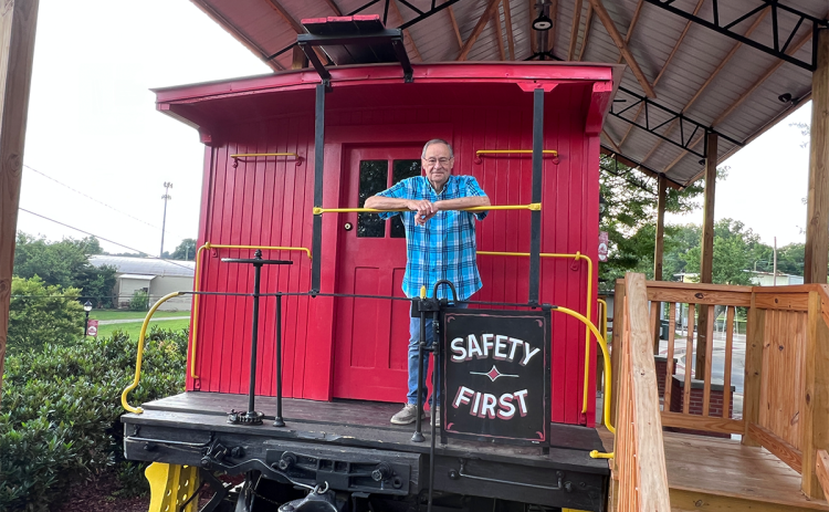 Buck Snyder is getting his own special day in Cornelia on July 23 for his decades of preserving and protecting the train depot. SUBMITTED