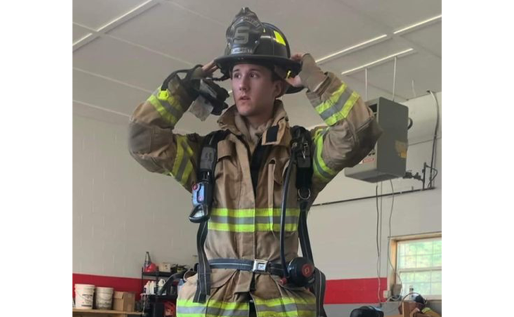 Garrett Reiser has worked for Baldwin and Demorest’s fire departments. BALDWIN FIRE DEPARTMENT/Facebook photo