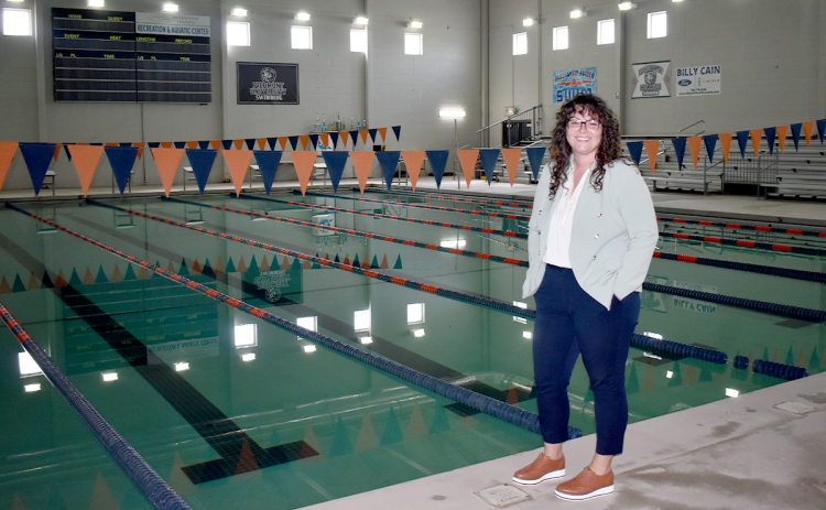 Brooke Whitmire is the new Habersham County Recreation Director. AMARIS E. RODRIGUEZ/Staff