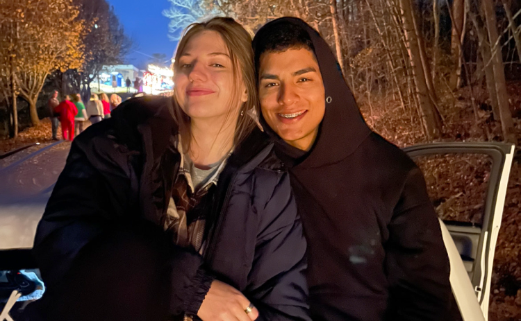 Paris Holcomb and Mario Perdomo went from speaking different languages to pondering spending a life together. SUBMITTED
