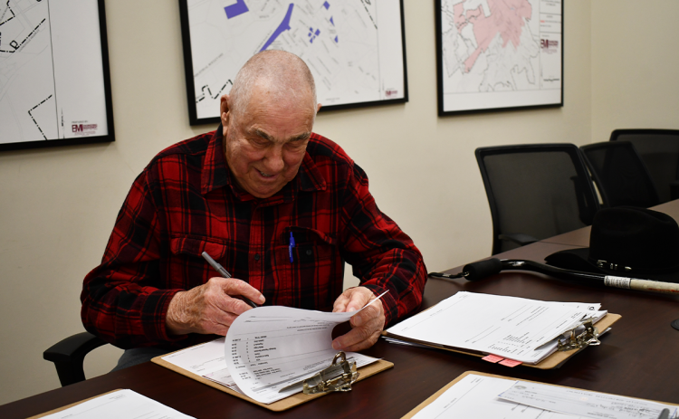 Baldwin Councilman Theron Ayers has served three terms on the council after a long career in the military and business. JOHN DILLS/Staff