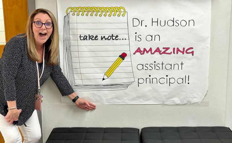 Darlene Hudson will try to take her amazingness to Cornelia Elementary next year. SUBMITTED