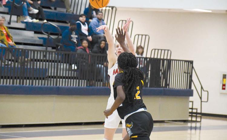 Kelsey Banks hopes to get some more 3-pointers up in her sophomore year at Piedmont University. FILE