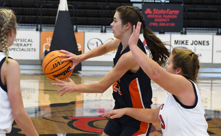 Kyia Barrett and her Southeast All-Star squad will join more than 1,000 teams at a tournament in Chicago later this week. FILE
