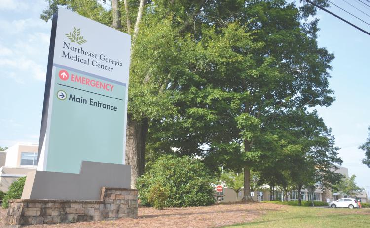 The signs have changed over to Northeast Georgia Medical Center-Habersham. MATTHEW OSBORNE/Staff