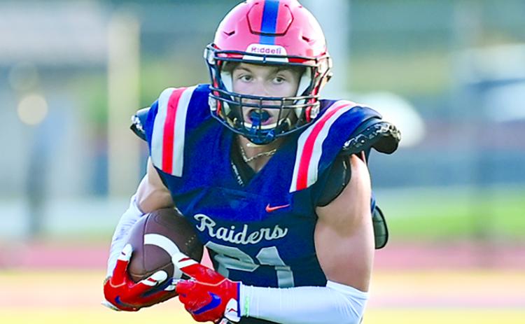 Landon Savage and the Raiders have their eyes on White County. TOM ASKEW/Special