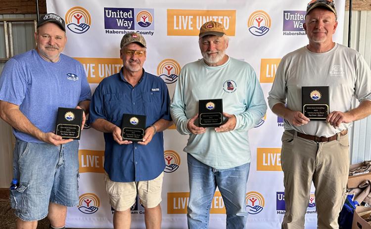 Cobb-Vantress (Frank Shook, Jimmy Perry, Larry Bradford, and Jeff Montjoy) won first place in Class A. JENNIFER BURTON/Submitted