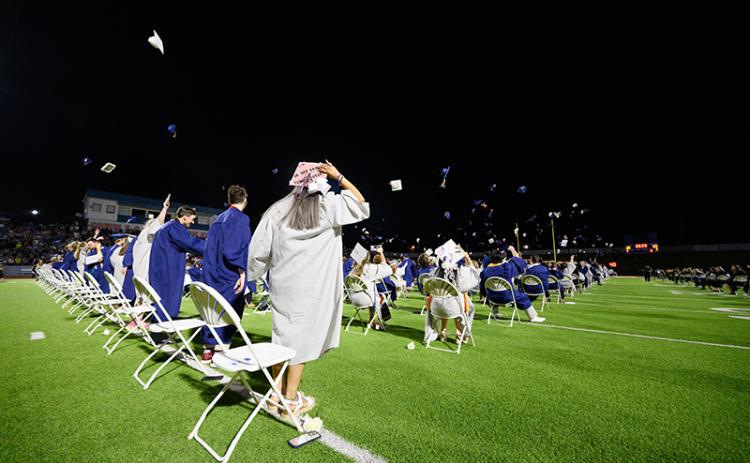 Photo of the Class of 2023 graduation in May. ZACH TAYLOR/Special