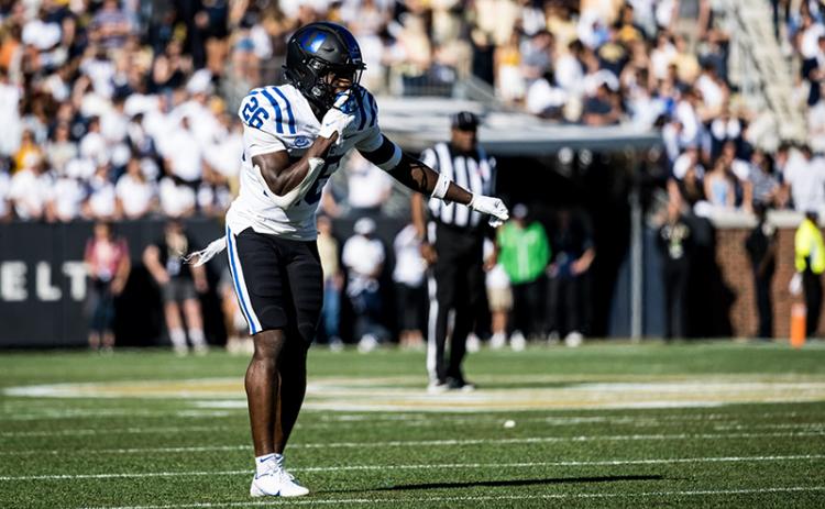 Duke’s Joshua Pickett, a Demorest native and former Raiders star, will wrap up his junior year at the Birmingham Bowl. DUKE ATHLETICS/Courtesy