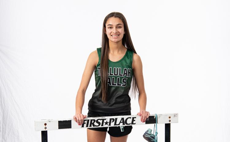 TFS track star Julianne Shirley will run for Berry College next year. TALLULAH FALLS ATHLETICS