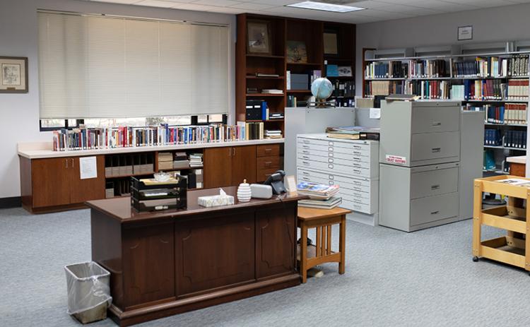 The William H. Raper Heritage Room at Clarkesville Library is a treasure trove of historical information. ZACH TAYLOR/Special