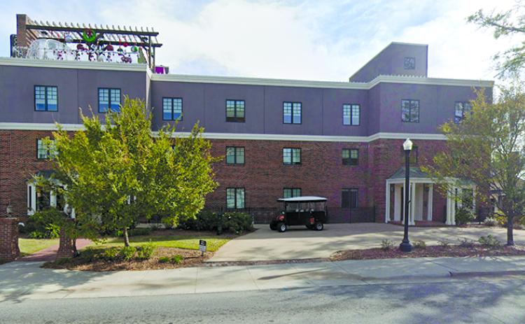 The Collegiate Hotel in Auburn, Ala., was used in a presentation at Monday’s Clarkesville meeting to illustrate what Clarkesville leaders would like to see downtown in the future. GOOGLE EARTH