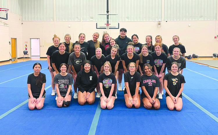 Members of the Habersham Central Competition Cheer team include Kara Alexander, Jenessa Chanseri, Cecilia Chitwood, Reese Frady, Anslee Hicks, Caroline Horton, Emma Jarrell, Chanley Joy, Grace Lawrence, Kelsie Littlejohn, Aubrey Maichryc, Meghan Odum, Kevin Olandez, Cendall Pitts, Addie Shubert, Ariel Sisavath, Briohny Somchith, Jillian Tedder and Molly Tipton. SUBMITTED