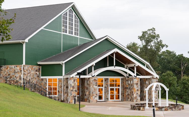 The athletics center at Tallulah Falls Middle School hosts a variety of sports including JV and Varsity volleyball and basketball. ZACH TAYLOR/Staff