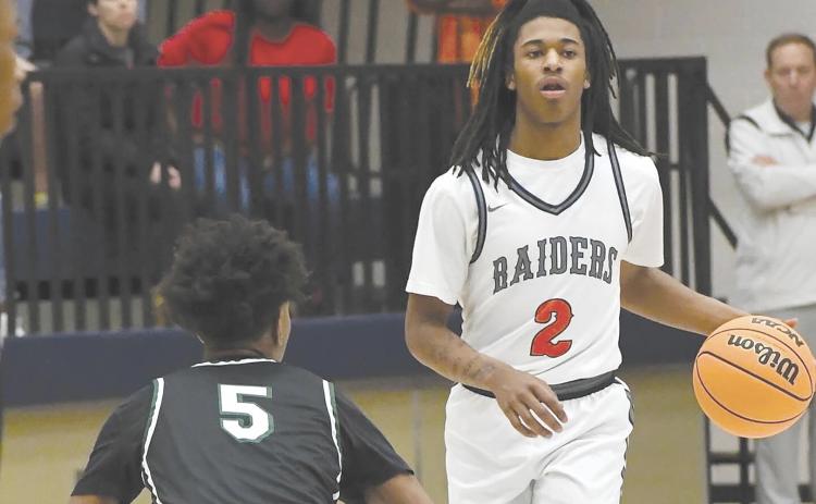 Enzo Combs was Habersham’s most prolific scorer last season. He’ll be a key piece for the Raiders again this year. LANG STOREY/Staff