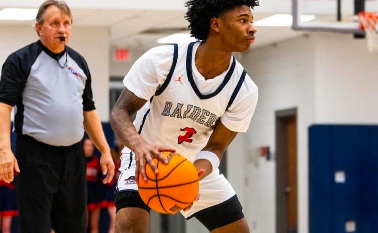 Habersham hoops standout Enzo Combs will look to help guide the Raiders towards a region championship this week. MEG LABARBERA/HCHS