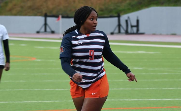 Senior Zoe Anderson should make a big impact - particularly at midfield - as the Lady Raiders navigate their new region this year. LANG STOREY/Staff