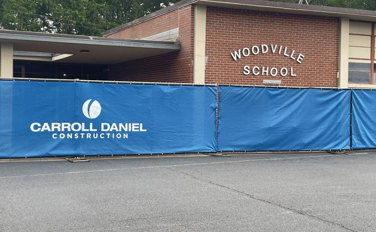 Woodville Elementary School is currently under construction by Carroll Daniel construction, who are working on the various projects at night right now and will continue until the last day of school on May 23. Renovations to the building are expected to be complete before students return to school on August 8, 2025. HANNAH CAUDELL/Staff