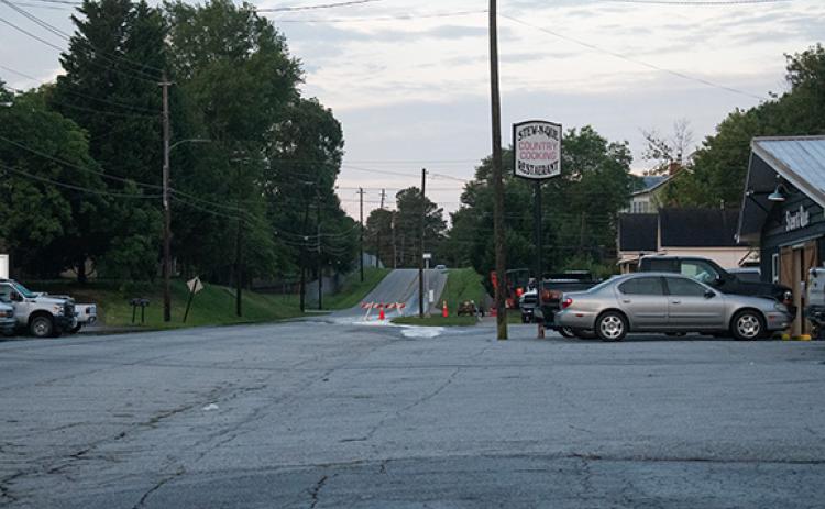 The Baldwin Comprehensive Plan stakeholder committee discussed the potential of a Baldwin downtown during Wednesday night’s meeting, and whether the downtown would appropriately be located on Willingham Avenue or off Highway 441. Willingham Avenue is where the Baldwin downtown used to be. (HANNAH CAUDELL/Staff)