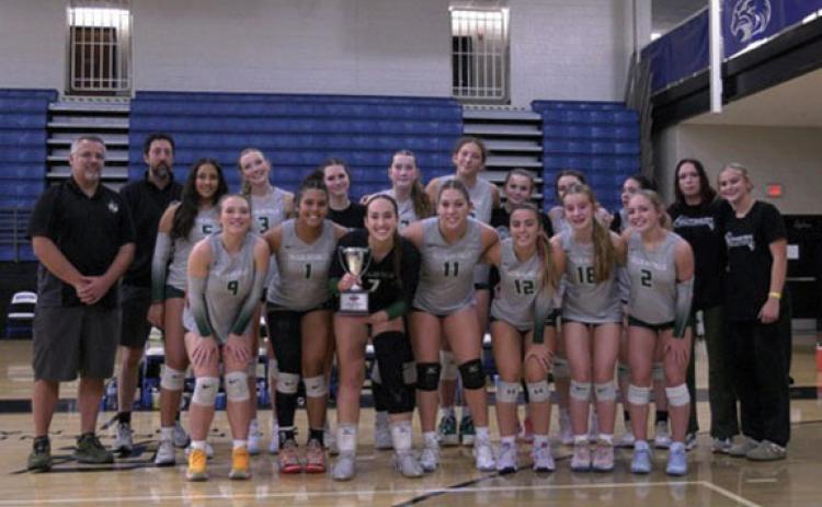 The Tallulah Falls School Lady Indian volleyball teams closed their season has the runner-up in the GIAA State Championship.  (Submitted)