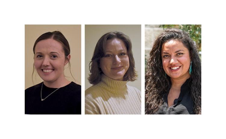 Rosie Cantrell is the city’s new Main Street director, Sara Burke is the city’s new grant writer, and Yvonne Marinelli will be joining the city as the new economic development director.