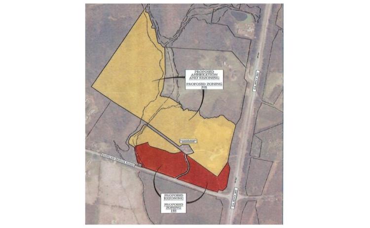Cook Construction and Real Estate has proposed annexing about 100 acres into the city of Baldwin.