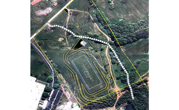 The property at 1190 Old Cleveland Road will eventually be used by the City of Cornelia as a solar dryer facility for wastewater sludge.  (Submitted)