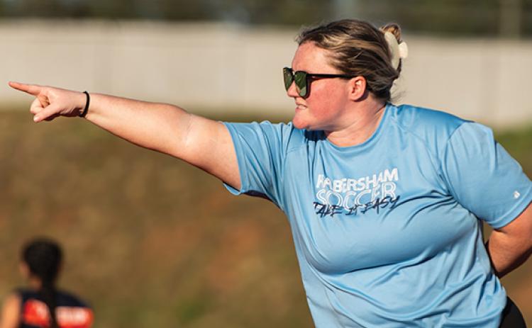 Margaret Birkbeck will be the head coach of the Habersham Central High School flag football team next season. Birkbeck was an assistant coach on the team last year. (Submitted)